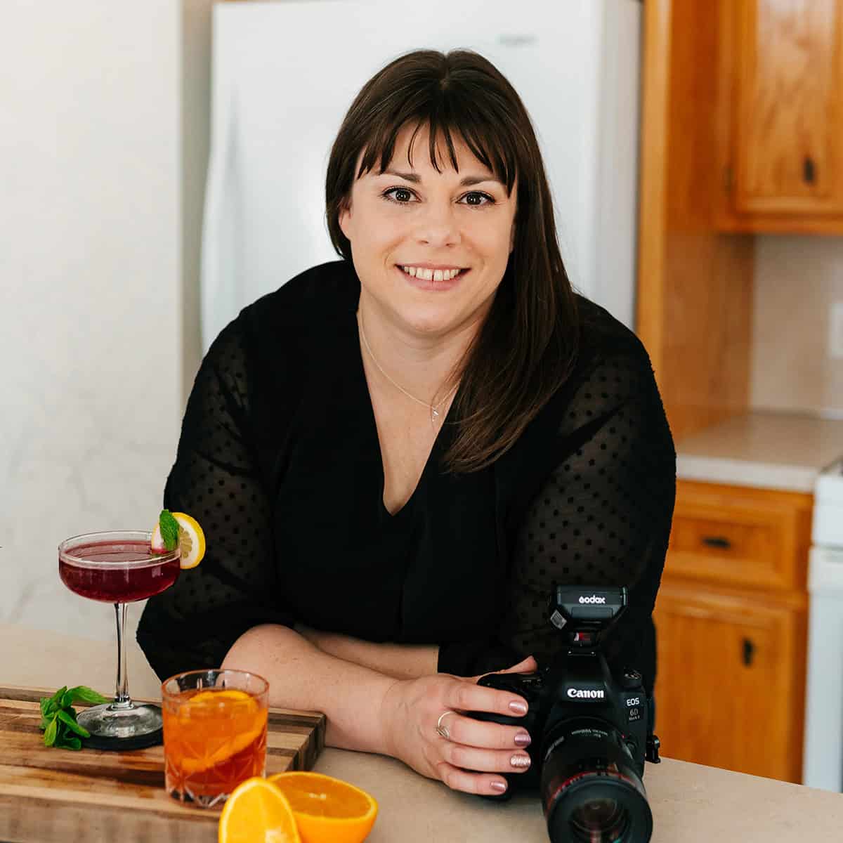 Katy McAvoy, drinks photographer.